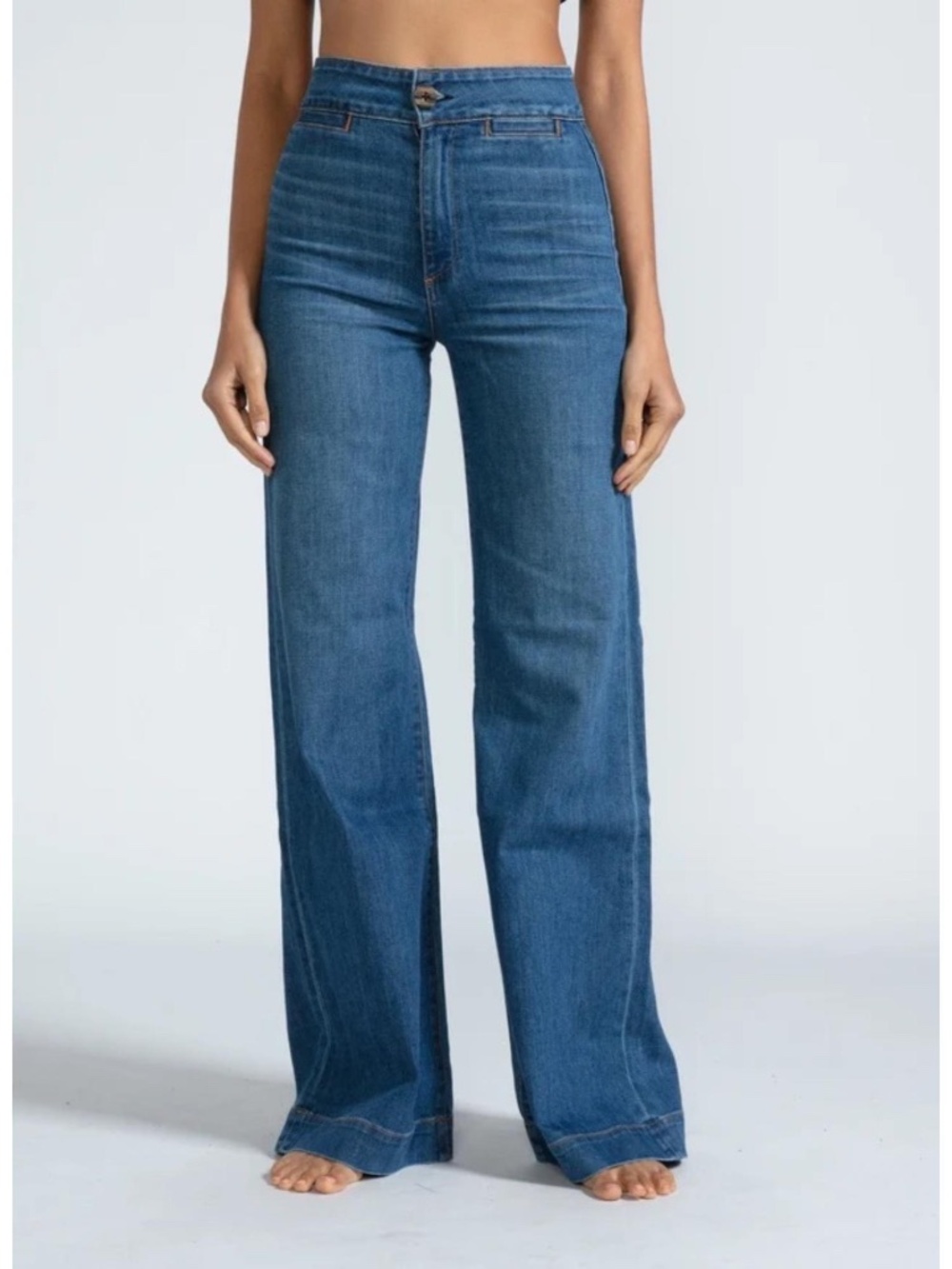 ASKK NY Brighton Wide-Leg Jeans